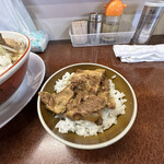 渚 - 豚めし(ご飯少なめ) 230円 