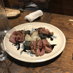 蕎麦小路 さわらび - 鴨料理：鴨焼き、3人前