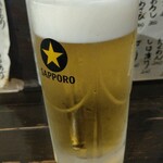 寅屋 - 生ビール