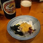 小半 - マイワシと新玉ねぎのぬた