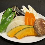 Sumibi Yakiniku Hanabi - 野菜焼き盛合せ※写真は一例です