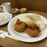 洋食のいろは - コロッケ定食