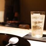 膳処末富 - あの逸品に合わせてハイボールにシフト。