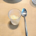 La Brianza - オレンジのシャーベット。