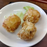 一村 - ランチの唐揚げ