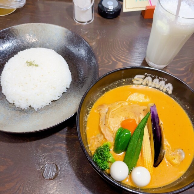 スープカレー カフェ サマ 釧路店（Soup Curry & Cafe SAMA） - 東釧路（スープカレー）の写真