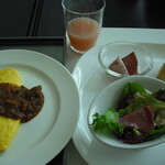 東京ステーションホテル - オムレツを焼いてもらいました