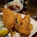 スーパー居酒屋 鳥取 だいぜん - 串揚げ盛り合わせ  850円