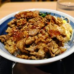 Yakitatenokarubi - カルビ丼大690円 ユッケジャンスープ(小)セット290円 