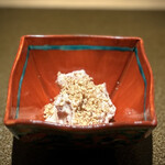 日本料理FUJI - これまた美味しい桃ちゃんの白和え。