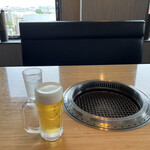 Yakiniku Gyuutopia - ランチビール