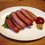 窯焼きピザの店ラ・ビエール - あらびきソーセージのグリル