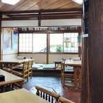 테우치 소바 혼진 - 민속풍의 매장