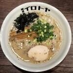 麺屋イロトヤ - 魚介白湯ラーメン塩