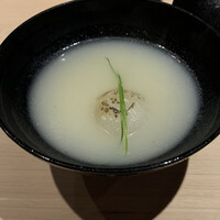 鳥つき - 新玉ねぎのすりおろし