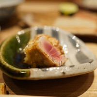 日本橋 蕎ノ字 - 鮪の脳天　美しきレアは定番化されるのか？