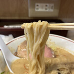 らーめん香澄 - 麺(さば白湯)