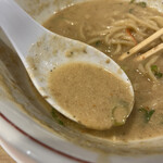 らーめん香澄 - スープ(さば白湯)