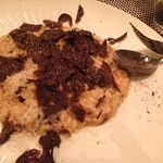 リゾット　黒トリュフのせ