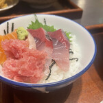 讃岐うどん 野らぼー - はまちサーモン丼