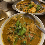 TOKYO BHAVAN - マドゥライペッパーチキンとサーグパニール