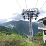 谷川岳ロープウェイ 天神峠 山頂駅展望台売店 - 