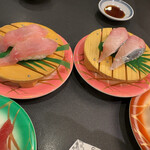 おしどり寿司 - 金目鯛　シマアジ