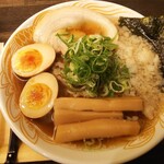 Nibo Shichuuka Soba Fujita - 味玉特製煮干中華蕎麦　1030円