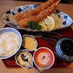 Katsu Maru - Wジャンボ海老フライ定食