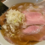 一麺天に通ず - 【限定】煮干しそば 麺大盛り