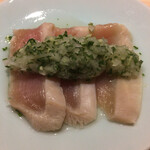 焼鳥三田 - 胸肉のたたき