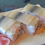 三平寿し - エツ押し寿司