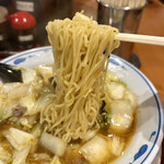 やまとラーメン香雲堂 - やまとラーメン小（1玉）¥780 麺は細麺ストレート