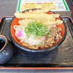 資さんうどん - 肉ごぼ天ぶっかけうどん 