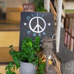 niji cafe - 看板