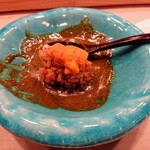 すし いわお - 追いシャリと生うに