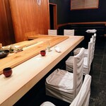 Sushi Iwao - カウンター席