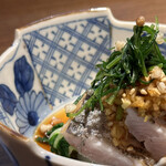 松石 - 宮城産黒ソイと山独活の春巻