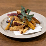 3 kinds of sweet potato fries