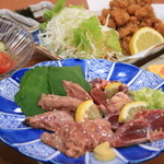 Wagakima - 唐揚げタワーコース・もつ鍋コースについてる１品１品にも心を込めて提供いたします。