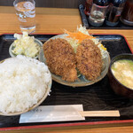 Marufuku - メンチ定食