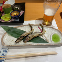 柳家錦 - 若鮎の塩焼き