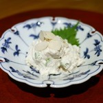 粋酔 - アスパラ白和え （400円）