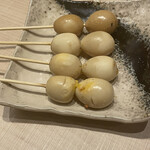 炭火焼鳥 しげ - うずら