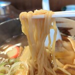 Todaya - まるでうどんのような平打麺(？)をリフト(^_^)v