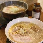 みっかぼうず - 黒中華大油＋煮卵