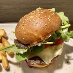 BARU 竹末 - 猪ハンバーガー(税込1,300円)