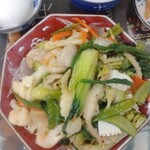 天龍菜館 - 土曜日提供品八宝菜(アップ)