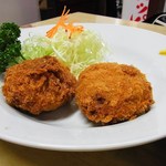 市民酒蔵諸星 - 餃子メンチ