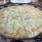 石臼挽き蕎麦香房 山の実 - 蕎麦粉のピッツァ